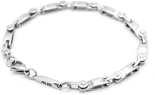 Carica l&#39;immagine nel visualizzatore di Gallery, 4US Gioielli 4UBR0536 Bracciale da Uomo In Acciaio Lucido
