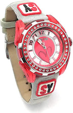 Carica l&#39;immagine nel visualizzatore di Gallery, SY.6299LS/29 Orologio SWEET YEARS by Chronotech Lady Rosso e Strass
