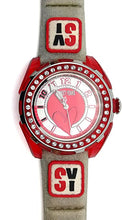 Carica l&#39;immagine nel visualizzatore di Gallery, SY.6299LS/29 Orologio SWEET YEARS by Chronotech Lady Rosso e Strass
