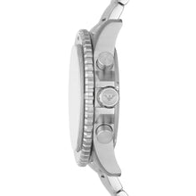 Carica l&#39;immagine nel visualizzatore di Gallery, EMPORIO ARMANI AR11360 Diver Orologio Cronografo Uomo in Acciaio Quadrante Nero
