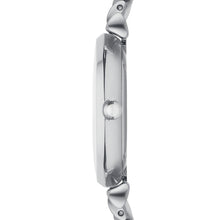 Carica l&#39;immagine nel visualizzatore di Gallery, EMPORIO ARMANI AR1908 Gianni T-BAR Orologio Donna in Acciaio con Quadrante in Madreperla
