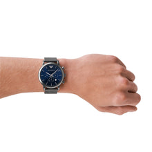 Carica l&#39;immagine nel visualizzatore di Gallery, EMPORIO ARMANI AR1979 Luigi Orologio Cronografo Uomo in Acciaio Placcato Nero
