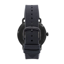 Carica l&#39;immagine nel visualizzatore di Gallery, EMPORIO ARMANI AR60028 AVIATOR Orologio Meccanico Multifunzione Uomo in Pelle Nero
