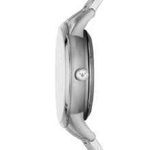 Carica l&#39;immagine nel visualizzatore di Gallery, EMPORIO ARMANI AR60055 Renato Orologio Meccanico uomo in Acciaio Quadrante Nero
