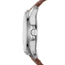 Carica l&#39;immagine nel visualizzatore di Gallery, ARMANI EXCHANGE AX2133 Hampton Orologio Uomo in Pelle Marrone
