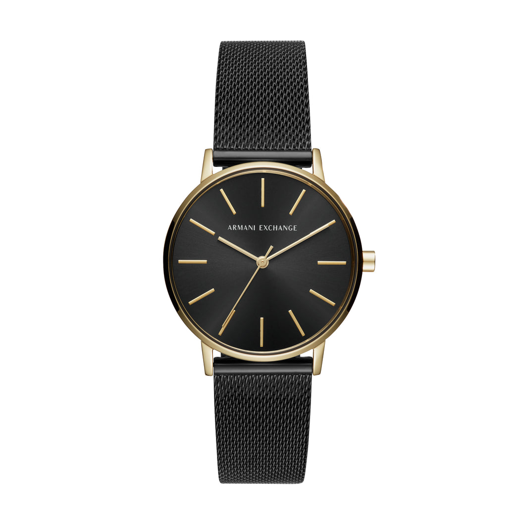 ARMANI EXCHANGE AX5548 Lola Orologio Donna in Acciaio Color Gold Black