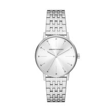 Carica l&#39;immagine nel visualizzatore di Gallery, ARMANI EXCHANGE AX5578 Lola Orologio Donna in Acciaio Color Argento

