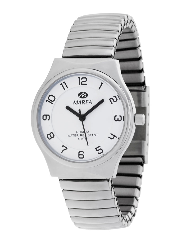 MAREA B35273/1 Orologio Elasticizzato da Donna con Quadrante Bianco