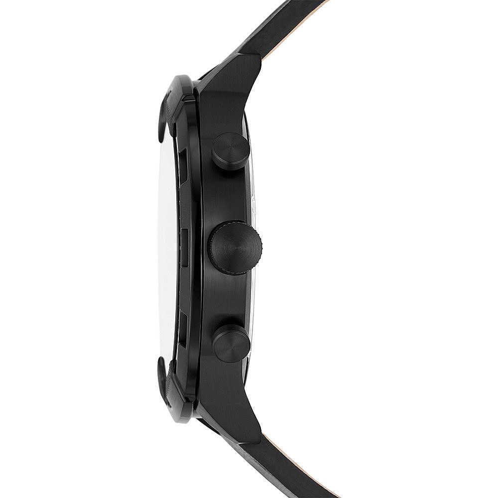 FOSSIL FS5874 Orologio Cronografo Uomo in Pelle Nero - Bronson – R Creazioni