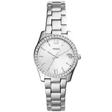 Carica l&#39;immagine nel visualizzatore di Gallery, FOSSIL ES4317 Orologio Donna in Acciaio con Cristalli Scarlette Mini

