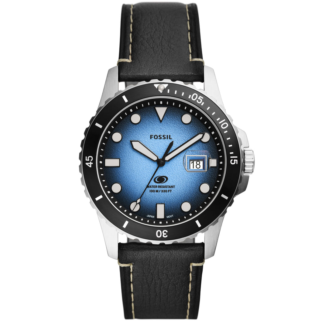 FOSSIL FS5960 Orologio Uomo in Pelle - Fossil Blue