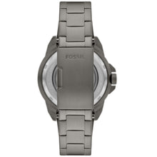 Carica l&#39;immagine nel visualizzatore di Gallery, FOSSIL ME3218 Automatico Uomo in Acciaio Grigio Fumo - Bronson
