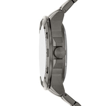 Carica l&#39;immagine nel visualizzatore di Gallery, FOSSIL ME3218 Automatico Uomo in Acciaio Grigio Fumo - Bronson
