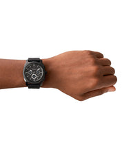 Carica l&#39;immagine nel visualizzatore di Gallery, FOSSIL FS4487 Orologio Cronografo Uomo con Cinturino in Silicone Nero - Machine
