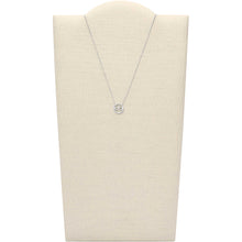 Carica l&#39;immagine nel visualizzatore di Gallery, Fossil JFS00523040 Collana Donna Infinito in Argento e Zirconi - Sterling Silver - Infinity
