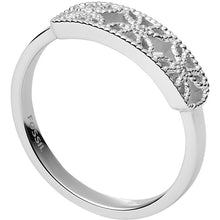 Carica l&#39;immagine nel visualizzatore di Gallery, Fossil JFS00529040 Anello Donna in Argento con Filigrana e Cristalli - Sterling Silver
