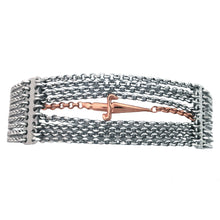 Carica l&#39;immagine nel visualizzatore di Gallery, JPBR0764B CESARE PACIOTTI Jewels Bracciale Multifilo da Donna in Argento 925
