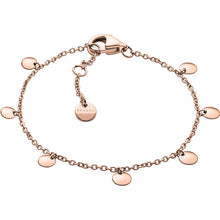 Carica l&#39;immagine nel visualizzatore di Gallery, Skagen SKJ1105791 Bracciale da Donna con pendenti in acciaio Placcato Oro Rosa Anette
