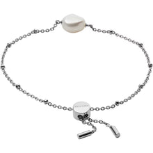 Carica l&#39;immagine nel visualizzatore di Gallery, Skagen SKJ1399040 Bracciale donna con Perla Naturale in Acciaio Colore Argento Agnethe
