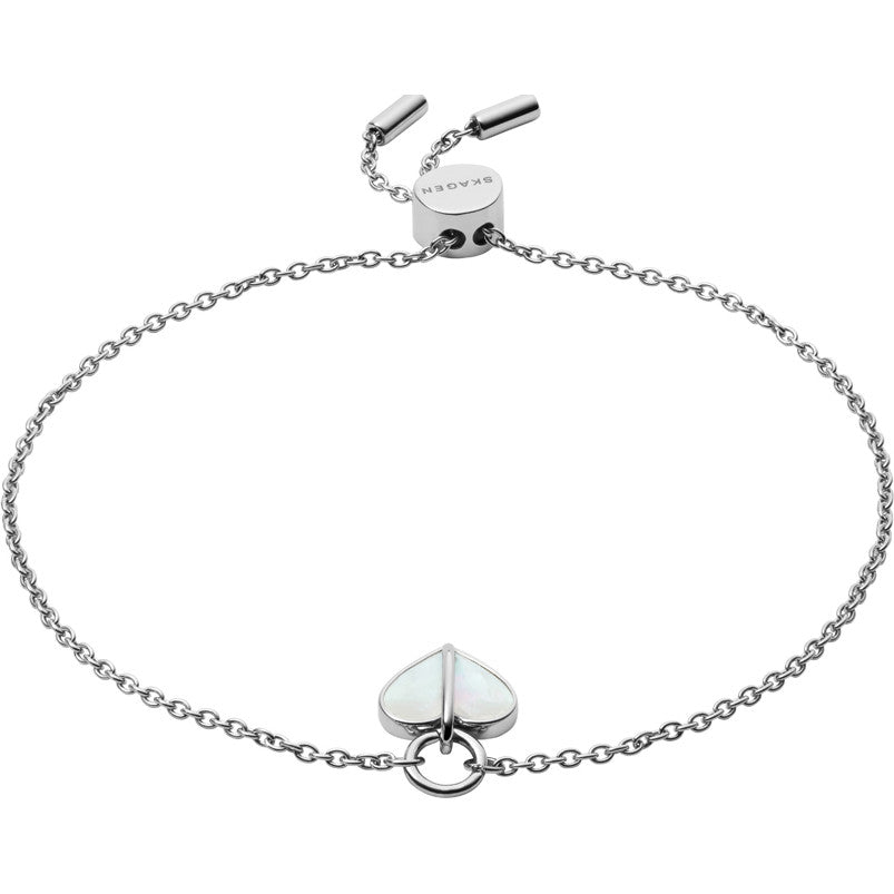 Skagen SKJ1422040 Bracciale donna con Madreperla in Acciaio Colore Argento Katrine