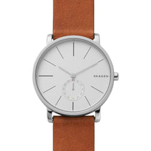 Carica l&#39;immagine nel visualizzatore di Gallery, SKAGEN SKW6273 Orologio Uomo in Pelle Marrone Hagen
