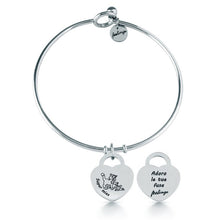 Carica l&#39;immagine nel visualizzatore di Gallery, FEELINGS Jewels Bracciale FE13ABR Rigido SUPER MIAO in Acciaio Inossidabile
