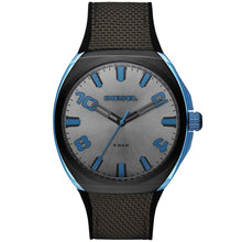 Carica l&#39;immagine nel visualizzatore di Gallery, DIESEL DZ1885 Stigg Orologio Uomo in Acciaio Nero Nylon e Silicone
