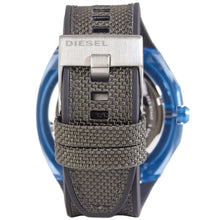 Carica l&#39;immagine nel visualizzatore di Gallery, DIESEL DZ1885 Stigg Orologio Uomo in Acciaio Nero Nylon e Silicone

