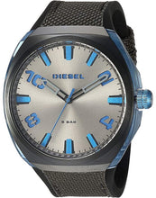 Carica l&#39;immagine nel visualizzatore di Gallery, DIESEL DZ1885 Stigg Orologio Uomo in Acciaio Nero Nylon e Silicone
