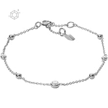 Carica l&#39;immagine nel visualizzatore di Gallery, Fossil jfs00452040 Bracciale Donna con Cristalli Incolore in Argento - Sterling Silver - Elliot

